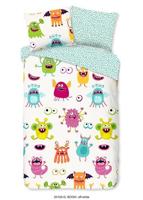 Good Morning Kinderdekbedovertrek "monsters" - Multi - (140x200/220 cm) - Katoen - thumbnail
