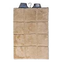 Badmat ruit taupe 60x90cm - thumbnail