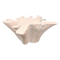 Hoofdtafel Home ESPRIT Wit 90 x 90 x 44 cm - thumbnail