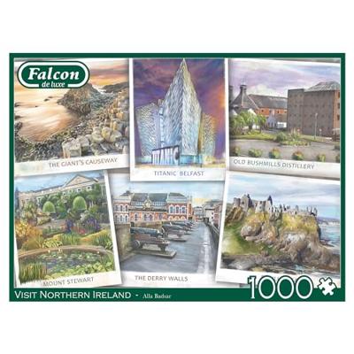 Jumbo Falcon - visit northern ireland - 1000 stukjes