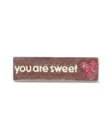 HEMA Melkchocoladereep you are sweet 75gram - thumbnail