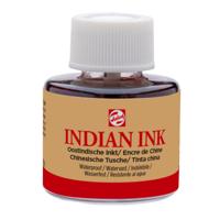 Talens Oostindische Inkt Fles 11ml Zwart 700 - thumbnail