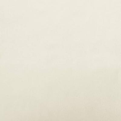 Kinderbank 100x54x33 cm fluweel crèmekleurig