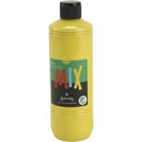 Schjerning Greenspot plakaatverf, matt, primair geel, 500 ml/ 1 fles - thumbnail