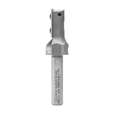 ENT Wisselmes groeffrees HM 18x30mm, met 2 messen kolf 12mm - 7920181 - 7920181