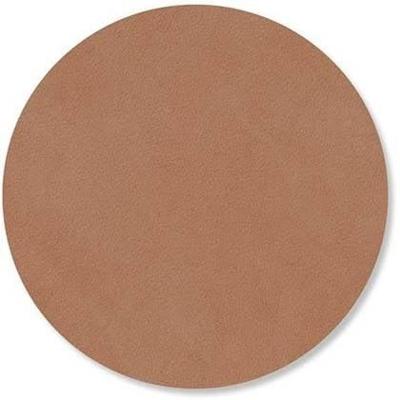 LIND DNA Onderzetter Nupo - Leer - Old Rose - ø 10 cm LIND DNA Onderzetter Nupo - Leer - Old Rose - ø 10 cm