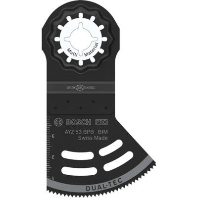Bosch Accessoires PRO AYZ 53 BPB Dual-Tec zaagblad | 53 x 40 mm | 5 stuks - 2608669115 Bosch Accessoires PRO AYZ 53 BPB Dual-Tec zaagblad | 53 x 40 mm | 5 stuks - 2608669115