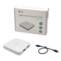 i-tec USB-C HUB 4X USB 3.0 met ondersteuning voor snel opladen (BC 1.2) en 1x USB-C met Power Delivery/Data, C31HUBMETAL4 - thumbnail