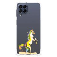Samsung Galaxy M53 Stevig | Bumper Hoesje | Horse Color - thumbnail