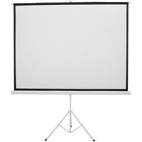 Eurolite 80901203 Oprolbaar projectiescherm (statief) 200 x 150 cm Beeldverhouding: 4:3 - thumbnail
