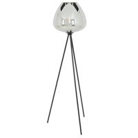 Light & Living Vloerlamp 'Mayson' kleur Mat Zwart - thumbnail