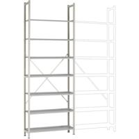 Manuflex RA2225.7035 Magazijnstelling basismodule (b x h x d) 960 x 2250 x 300 mm Staalbodem - thumbnail