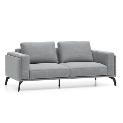 2,5-Zitsbank Panama Lichtgrijs Stof 2,5-Zitsbank Panama Lichtgrijs Stof