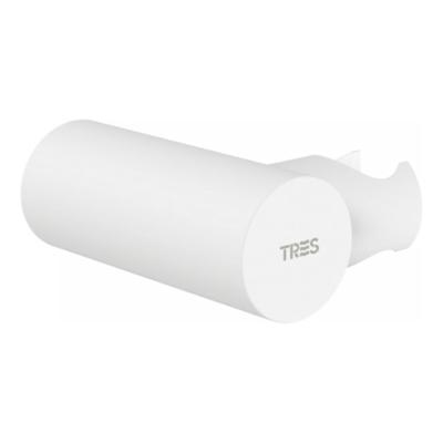 Handdouchehouder Tres Rond Ø 3.4x6.4x9.1 cm Mat Wit Tres Handdouchehouder Tres Rond Ø 3.4x6.4x9.1 cm Mat Wit Tres