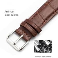 Garmin Venu 3s / Vivoactive 4s / Venu 2s / Vivomove 3s / Forerunner 255s - Crocodile leren bandje - Blauw - thumbnail