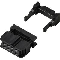 TRU COMPONENTS TC-13537796 Pinconnector Met trekonlasting Rastermaat: 2.54 mm Totaal aantal polen: 8 Aantal rijen: 2 1 stuk(s) - thumbnail