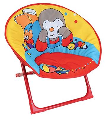 FUN HOUSE T'CHOUPI Maanzetel - Opvouwbaar - H.47 x B.54 x D.42 cm - Voor kinderen