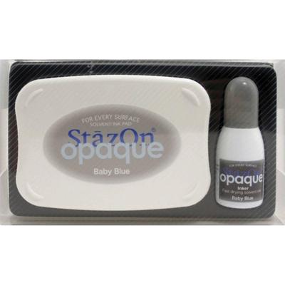 Tsukineko • stazon opaque ink pad baby blue