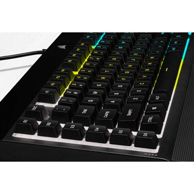 CORSAIR K55 RGB PRO gamingtoetsenbord, 5Z RGB, rubberen koepel (CH-9226765-FR) CORSAIR K55 RGB PRO gamingtoetsenbord, 5Z RGB, rubberen koepel (CH-9226765-FR)