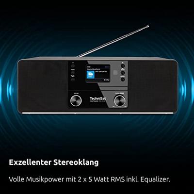 TechniSat Digitradio 370 CD BT DAB radio Zwart - thumbnail