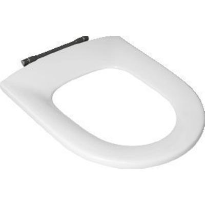 Villeroy & Boch O.novo closetzitting - zonder deksel met doorlopende scharnieren wit 9m636101