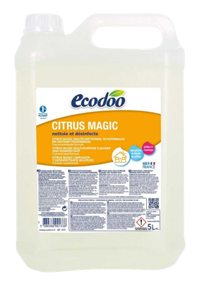 Ecodoo Schoonmaakmiddel citrus navul jerrycan bio 5 Liter Ecodoo Schoonmaakmiddel citrus navul jerrycan bio 5 Liter