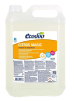 Ecodoo Schoonmaakmiddel citrus navul jerrycan bio 5 Liter - thumbnail