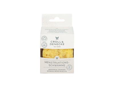 Croll & Denecke Natuurlijke menstruatiesponsjes - 2 stuks