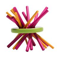 BS Toys mikado meloen houten spel, 31dlg. - thumbnail