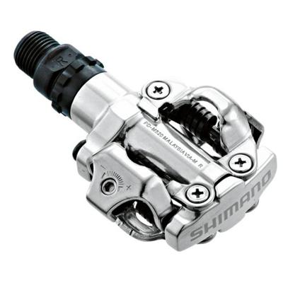 Shimano Deore PD-M520 Pedalen automatisch - Zilver Shimano Deore PD-M520 Pedalen automatisch - Zilver