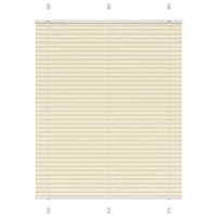 Pliss rolgordijn 110x150cm stofbreedte 109,4cm polyester crme - thumbnail
