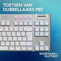 Logitech G G915 X Lightspeed TKL toetsenbord Draadloos Wit - GL Tactile - thumbnail