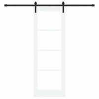 Schuifdeur met Hang- en Sluitwerk 'ORKDAL'Wit 73,5x211 cm - thumbnail