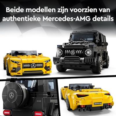 LEGO speed champions 76924 mercedes-amg g 63 en mercedes-amg sl 63 - thumbnail