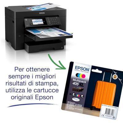 Epson WorkForce WF-7840DTWF All-in-one inkjet printer Zwart - thumbnail