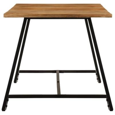 Eettafel 160x80x75 cm massief mangohout