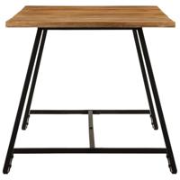 Eettafel 160x80x75 cm massief mangohout - thumbnail