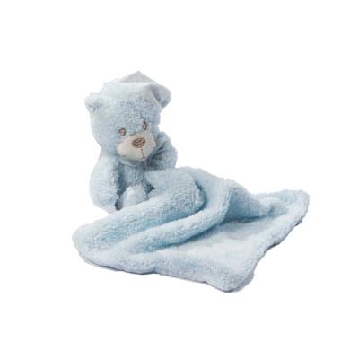 Gamberritos knuffeldoekje 23 cm beertje licht