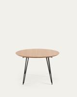 Kave Home Uitschuifbare Ronde Eettafel 'Novac' Ø120 x 120 - 200cm - thumbnail