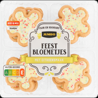 Jumbo Feestbloemetjes met Citroensmaak 150 g - thumbnail