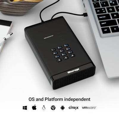 iStorage diskAshur DT3 256-bit 8TB - FIPS Level 3 Certified - Beveiligde gecodeerde Desktop Harde Schijf - Wachtwoord Beveiligd