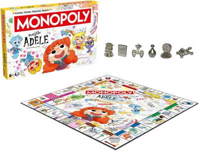 MONOPOLY Mortelle Adele - Bordspel - WINNING MOVES - Vanaf 8 jaar