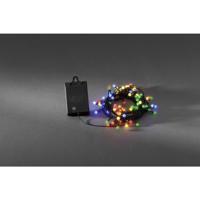 Konstsmide 3741-500 Micro-lichtketting Buiten werkt op batterijen Aantal lampen 80 LED Meerkleurig - thumbnail