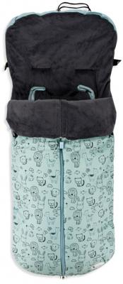 Interbaby voetenzak Dieren junior polyester 105 x 46 cm