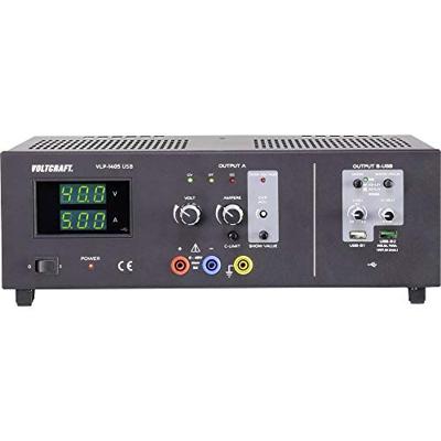 VOLTCRAFT VLP-1405 USB Labvoeding, regelbaar 0 - 40 V 0.01 - 5 A 233 W OVP Aantal uitgangen: 3 x VOLTCRAFT VLP-1405 USB Labvoeding, regelbaar 0 - 40 V 0.01 - 5 A 233 W OVP Aantal uitgangen: 3 x