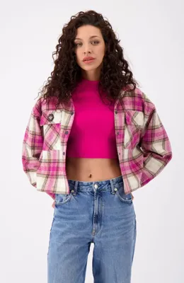 Black Bananas Club Overshirt Dames Roze - Maat XS - Kleur: WitRoze | Soccerfanshop