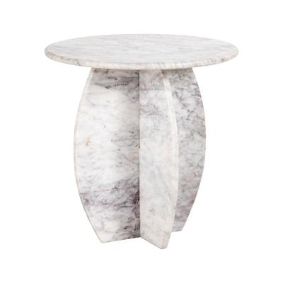 Richmond Ronde Bijzettafel 'Holmes' Marmer, 50cm
