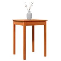 Wandtafel 55x55x75 cm massief grenenhout wasbruin - thumbnail
