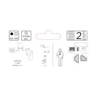 DiO Ontvanger poortmodule 12/24V met potentiaalvrij contact - 6960196 - thumbnail