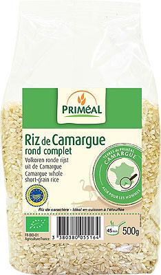 Primeal Volkoren ronde rijst camargue bio 500 Gram